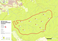 Standorte der WEA im Projektgebiet Arnsberger Wald